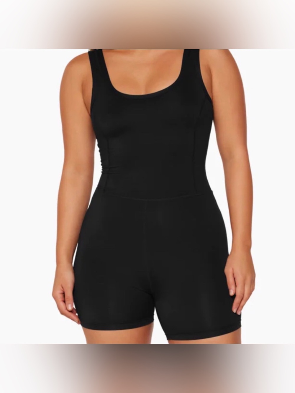 SET ACTIVE BLACK ONESIE, SIZE S